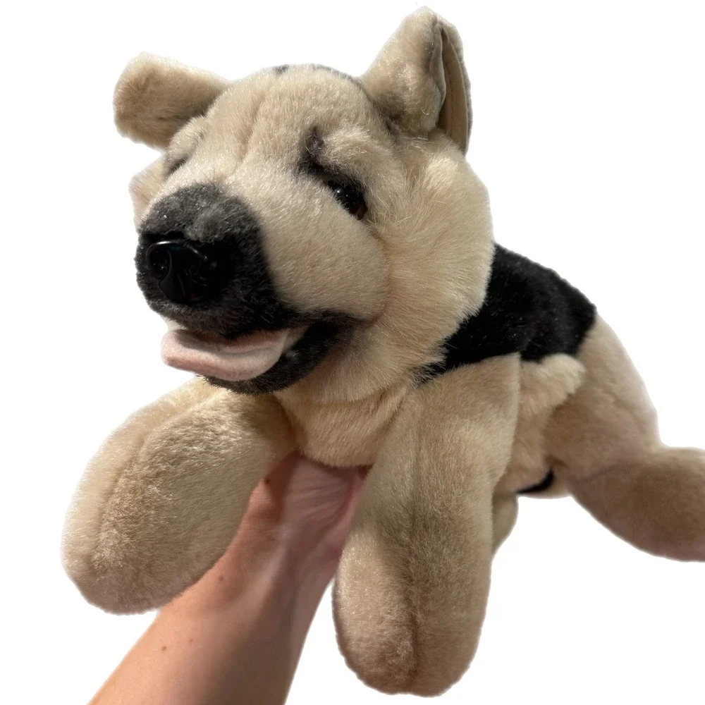 Vintage Aurora World German Shepherd Dog Plush Stuffed Animal 15